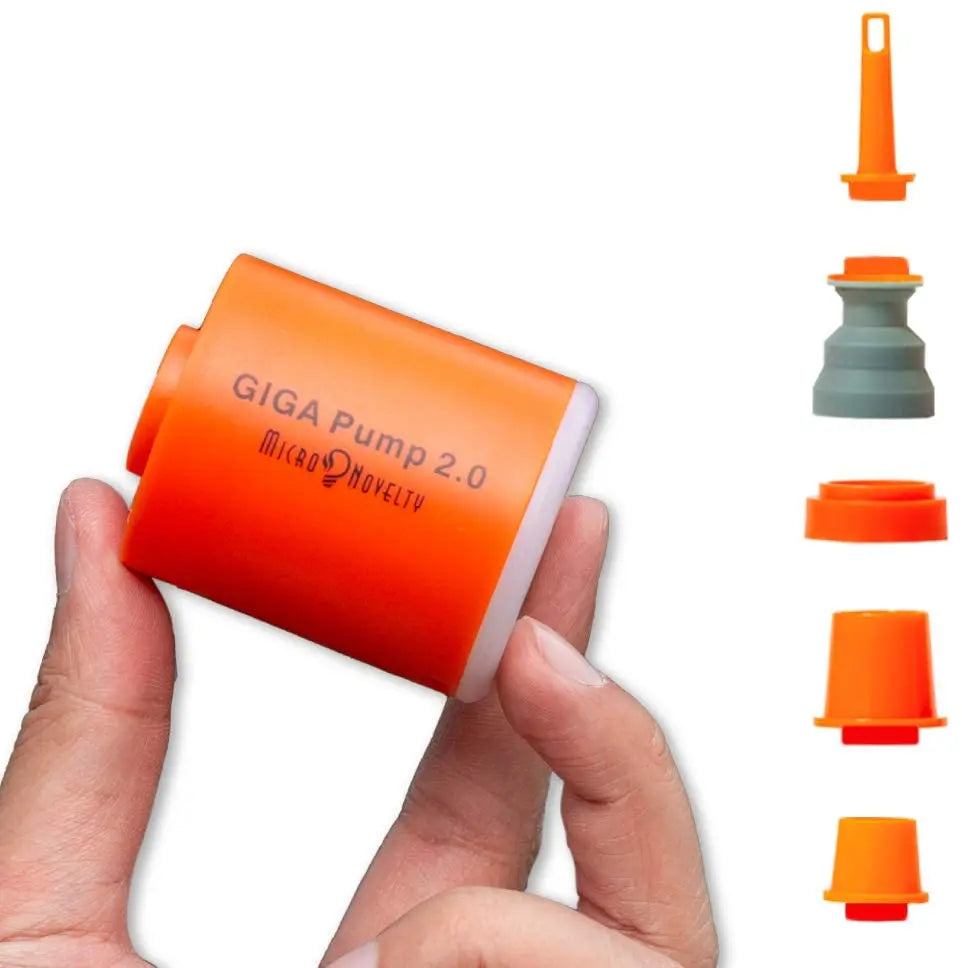 GIGA PUMP 2.0 – Versatile Ultra-Portable 3-in-1 Inflator, Deflator & Lantern