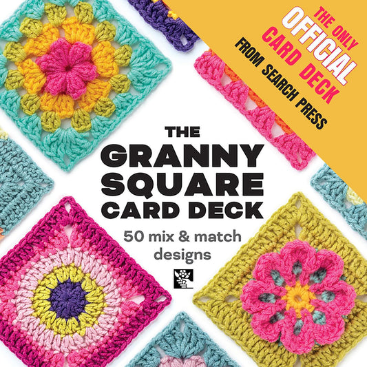 The Granny Square Card Deck by Claire Montgomerie – 50 Mix and Match Crochet Designs