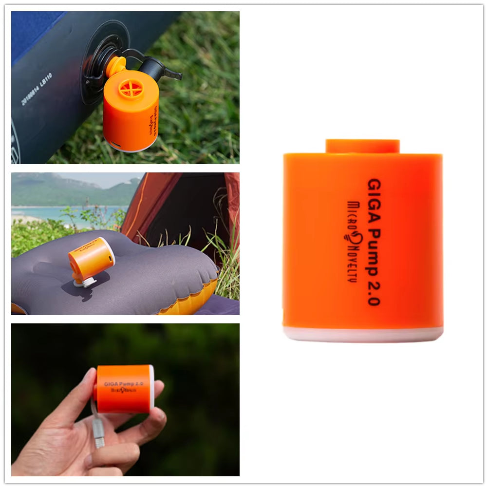 GIGA PUMP 2.0 – Versatile Ultra-Portable 3-in-1 Inflator, Deflator & Lantern