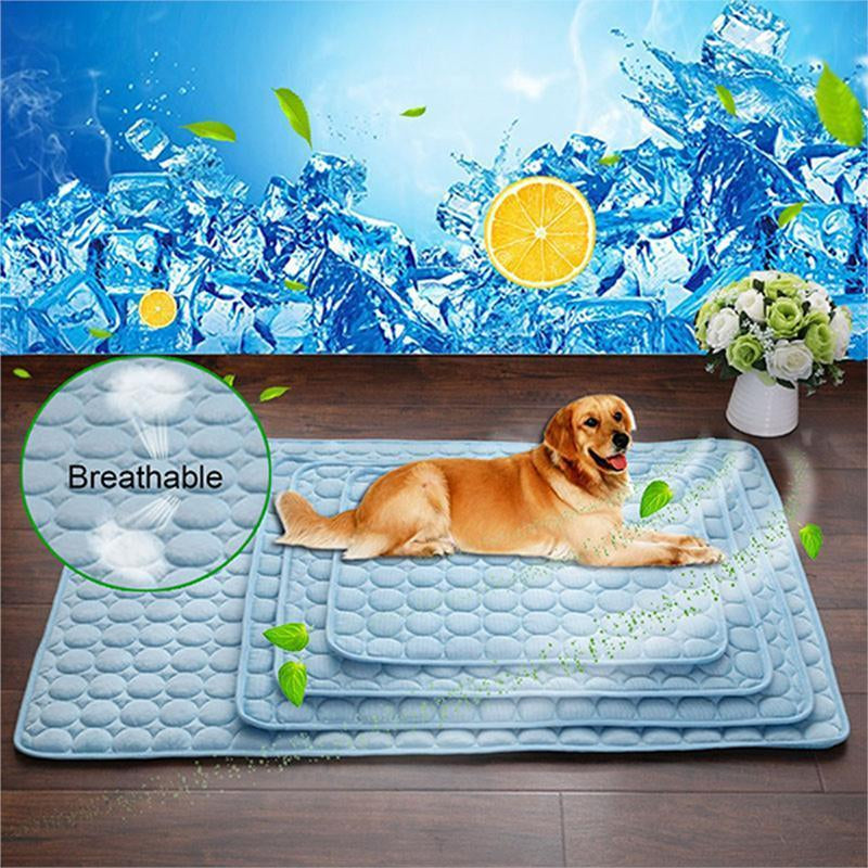 Pet Cooling Pad - Ice Silk Cold Nest for Dogs and Cats