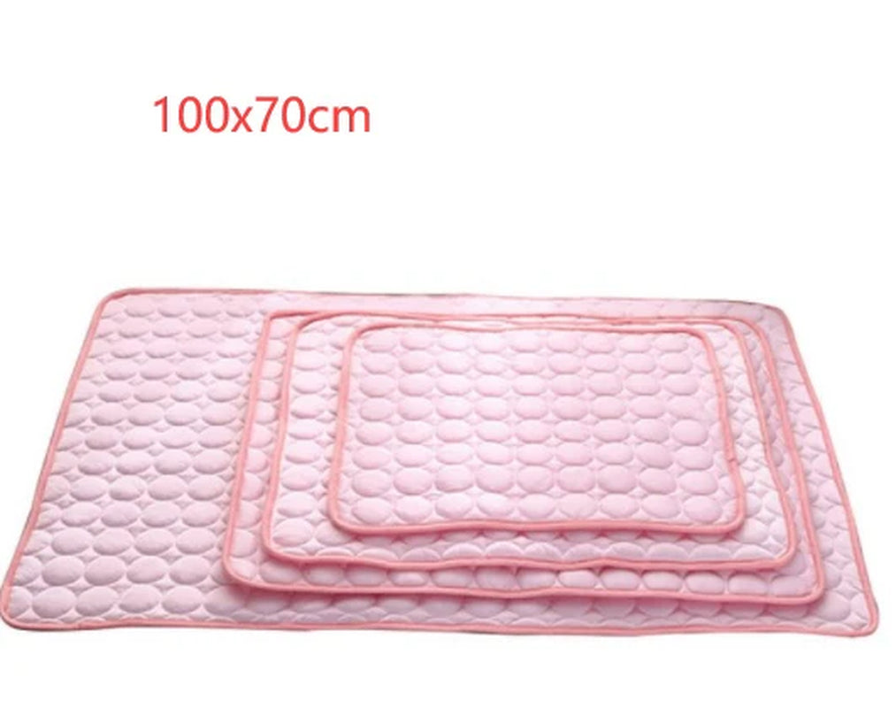 Pet Cooling Pad - Ice Silk Cold Nest for Dogs and Cats