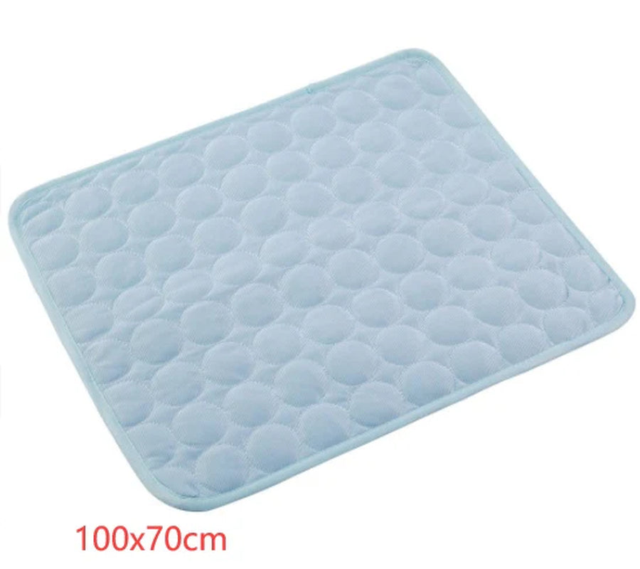 Pet Cooling Pad - Ice Silk Cold Nest for Dogs and Cats