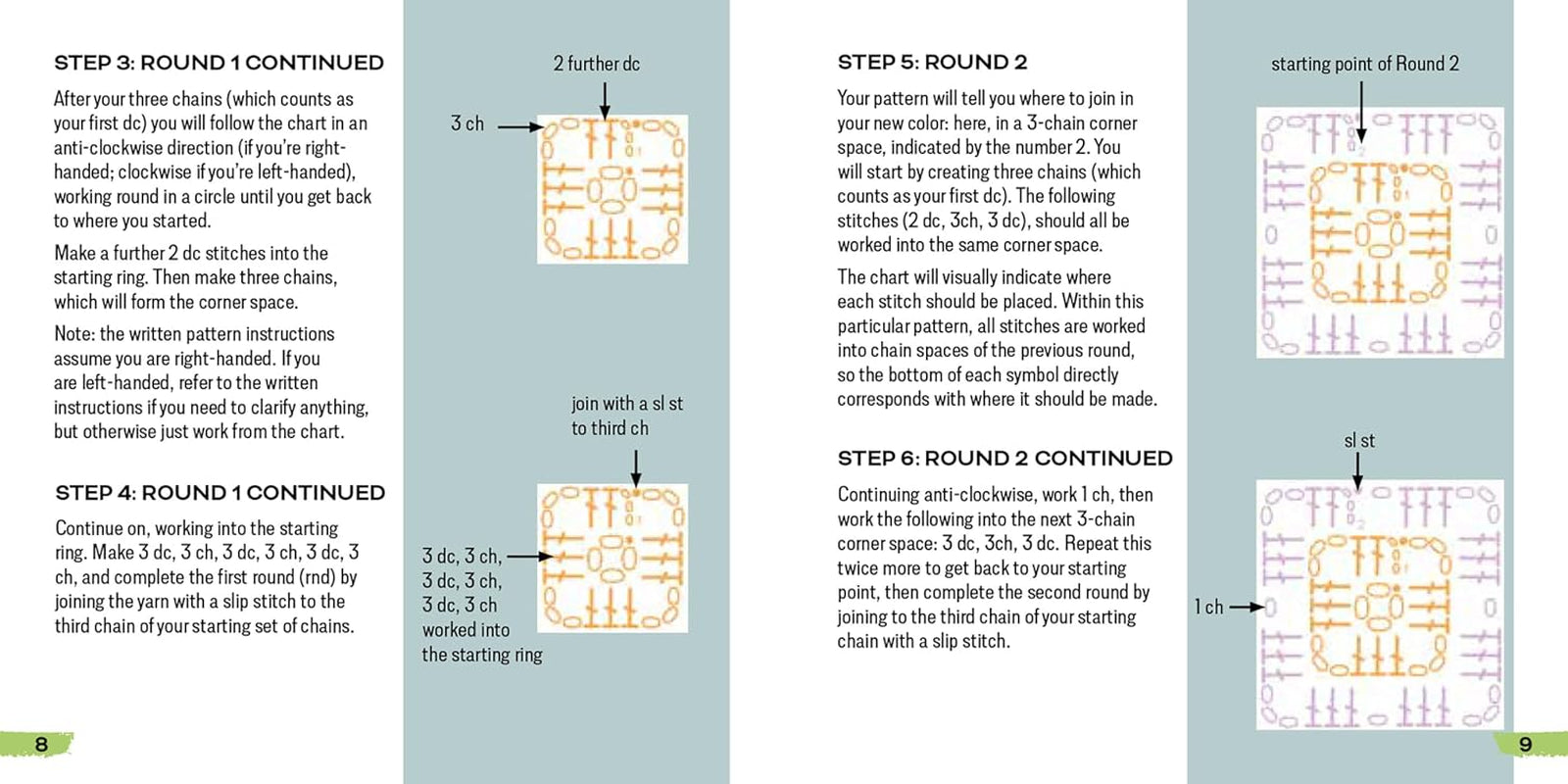The Granny Square Card Deck by Claire Montgomerie – 50 Mix and Match Crochet Designs