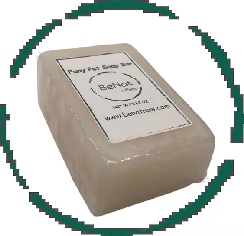 BeNat Pets All-Natural Furry Pet Soap Bar – 5.8 Oz
