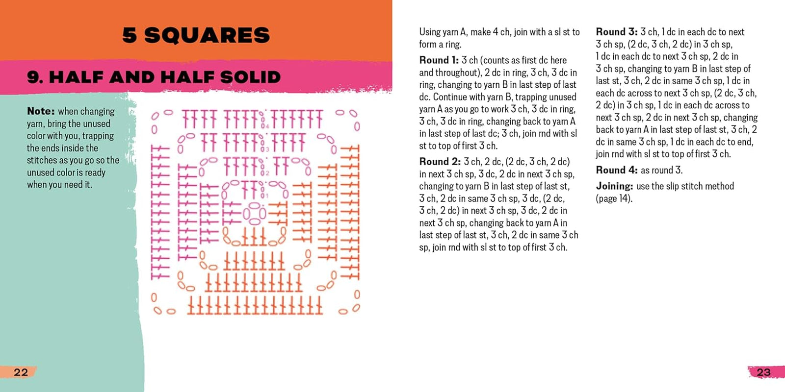 The Granny Square Card Deck by Claire Montgomerie – 50 Mix and Match Crochet Designs