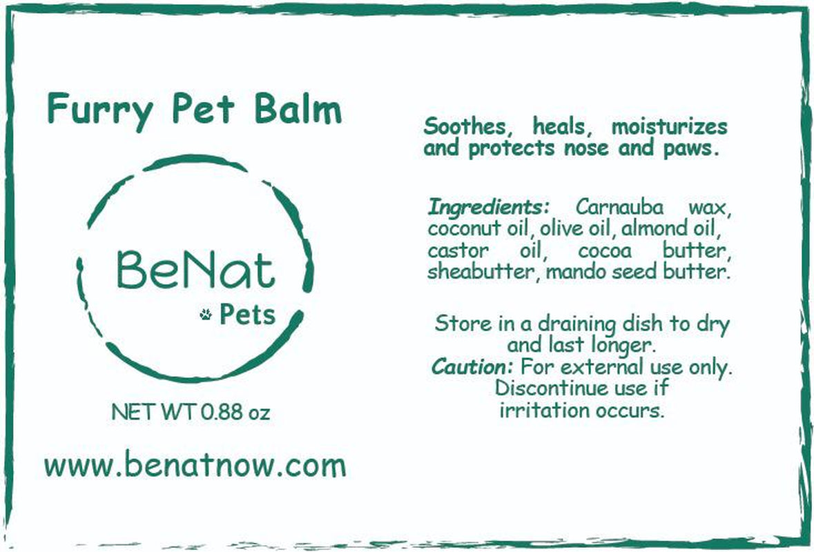 Pets Furry Pet Balm – Premium All-Natural Paw & Snout Care