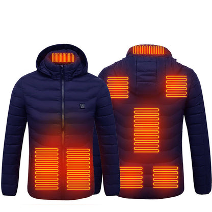 Stay Warm This Winter with Our USB Electric Heated Jacket - Perfect for Outdoor Adventures!