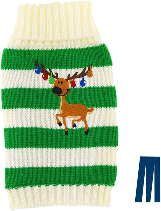 Cozy Up Your Pet This Christmas with Our Adorable Ugly Sweater - Perfect for Small Dogs and Cats!