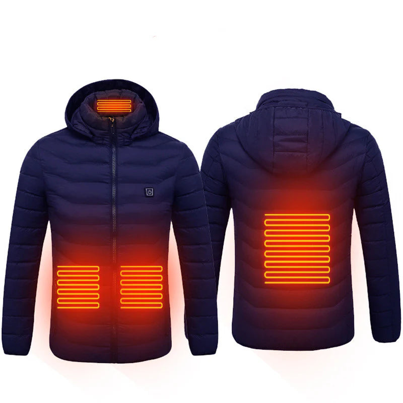 Stay Warm This Winter with Our USB Electric Heated Jacket - Perfect for Outdoor Adventures!