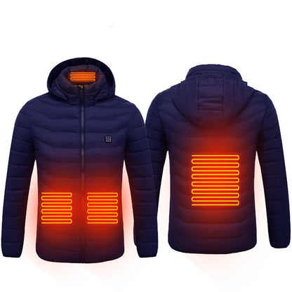 Stay Warm This Winter with Our USB Electric Heated Jacket - Perfect for Outdoor Adventures!