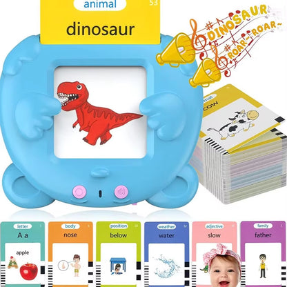  Interactive Talking Flash Cards – Early Learning and Speech Therapy Tool for Preschoolers