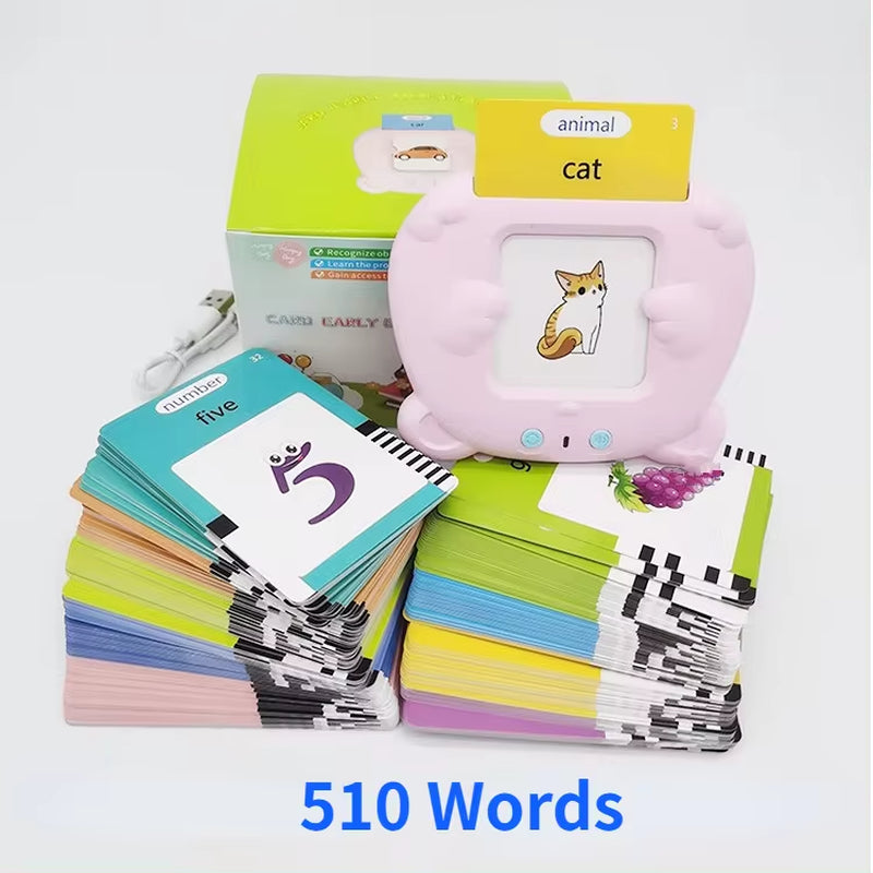  Interactive Talking Flash Cards – Early Learning and Speech Therapy Tool for Preschoolers