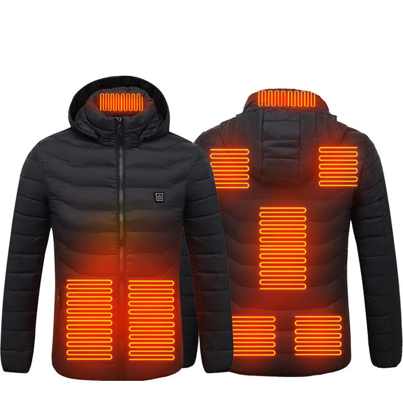Stay Warm This Winter with Our USB Electric Heated Jacket - Perfect for Outdoor Adventures!