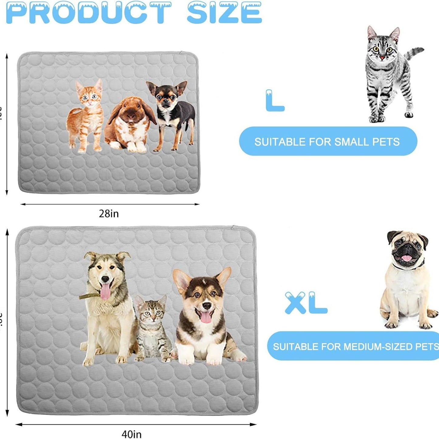 Cats and Dogs Cooling Mat