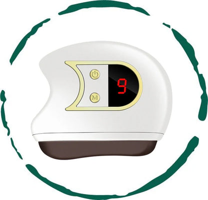 Electric Gua Sha Facial Sculpting Device | Heated Vibrating Red Light K-Beauty Tool for Lifting, Firming & Radiant Skin