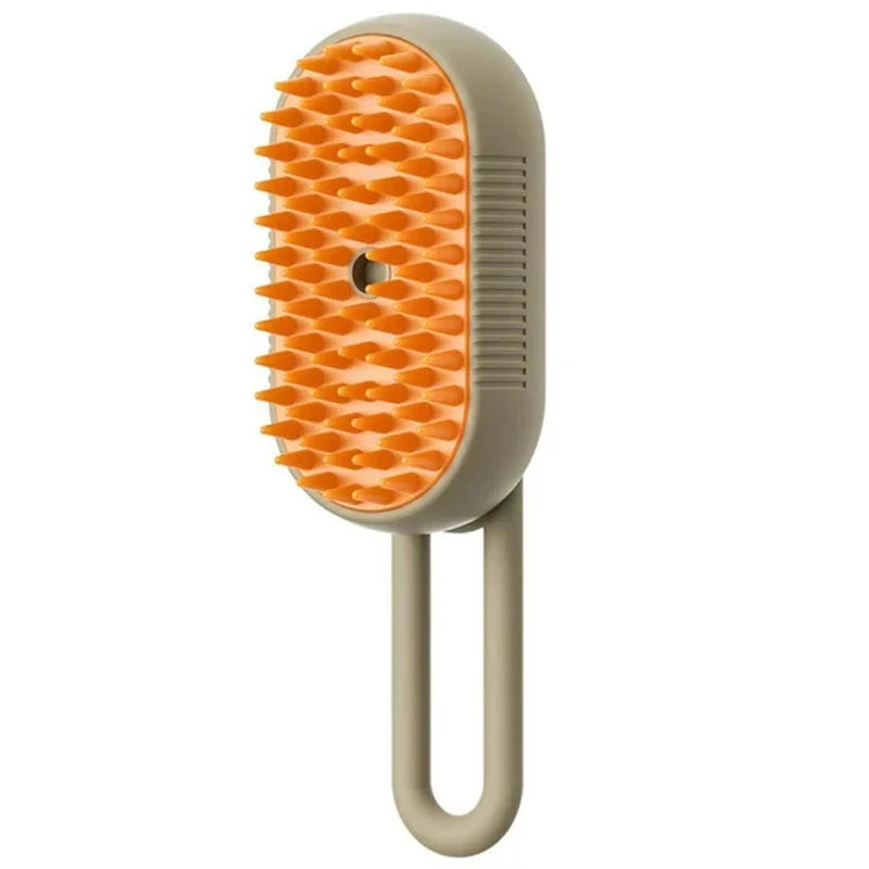 3-in-1 Steam Spray Pet Grooming Brush – Cat & Dog Hair Care Solution