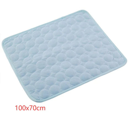 Pet Cooling Pad - Ice Silk Cold Nest for Dogs and Cats