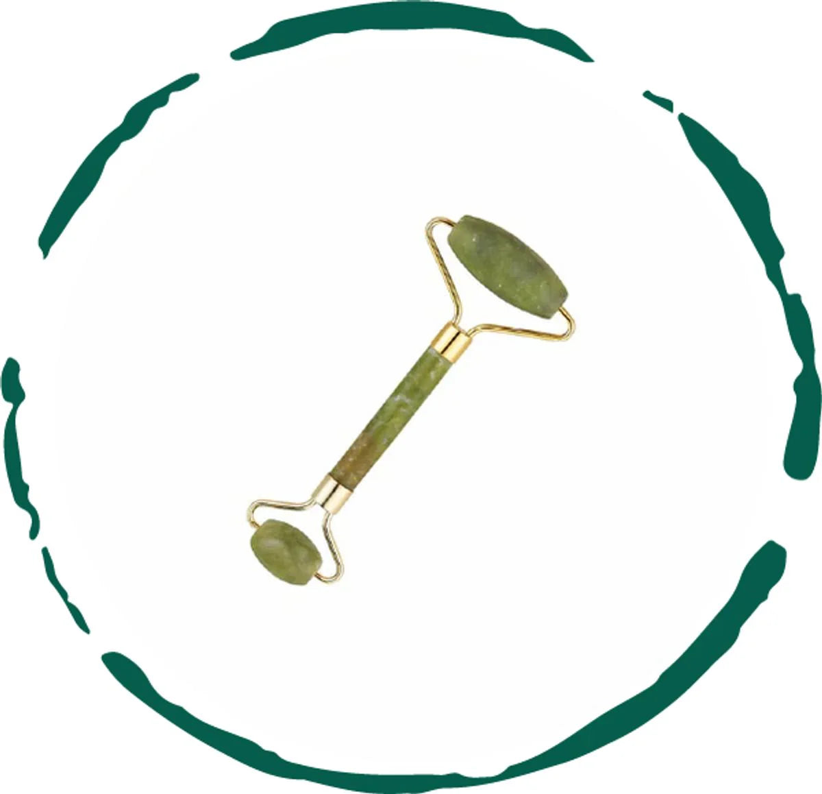 6-Piece Skincare Accessories Collection | Complete At-Home K-Beauty Spa Set – Jade Roller, Ice Rollers, Massager, Volcanic Oil Roller & Exfoliating Glove