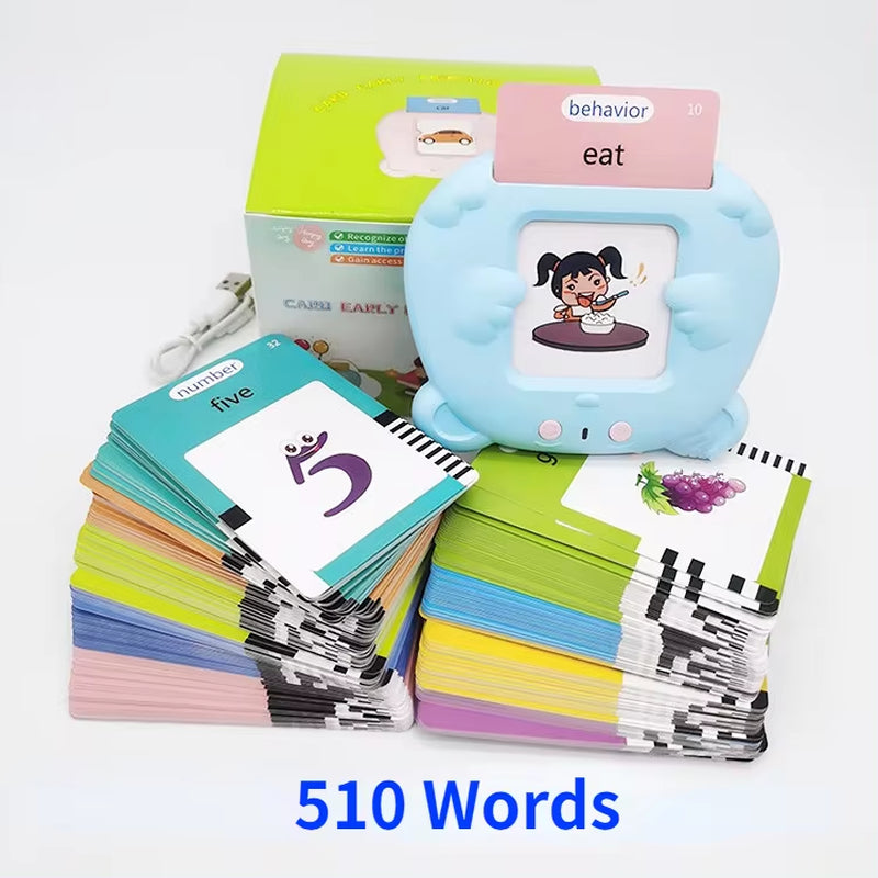  Interactive Talking Flash Cards – Early Learning and Speech Therapy Tool for Preschoolers