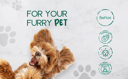 BeNat Pets All-Natural Furry Pet Soap Bar – 5.8 Oz
