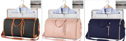 Stylish and Versatile Women's Large Capacity Waterproof Travel Duffle - Your Perfect Foldable Suit & Tote Companion