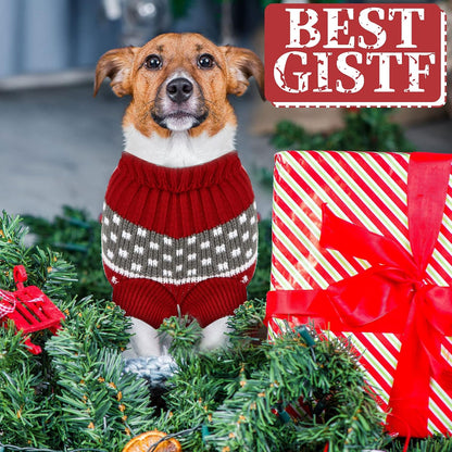 4 Adorable Christmas & Halloween Dog Sweaters - Perfect for Holiday Fun! - X-Large, Cute Patterns Included