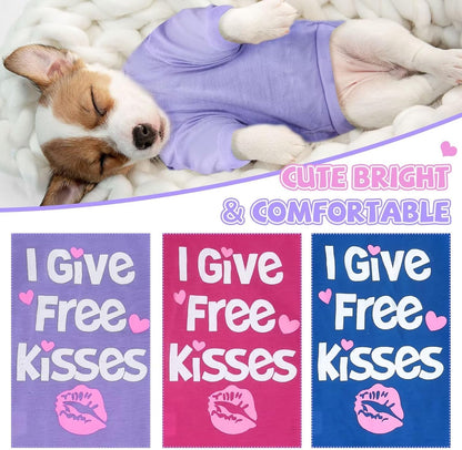 Adorable 3-Pack Soft Cotton T-Shirts for Small Dogs - Perfect for Puppies and Kittens - Stylish Outfits for Chihuahua, Yorkie, and More!