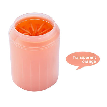 Pet foot-washing cup