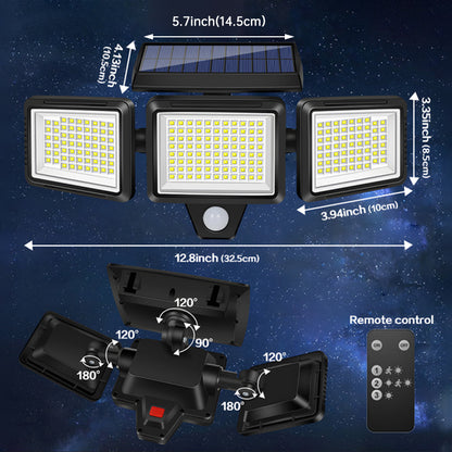 Smart Solar Outdoor Garden Light with Motion Sensor