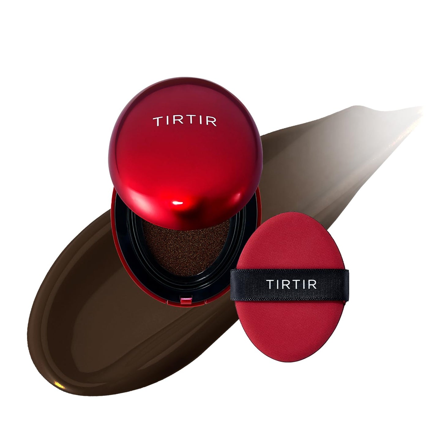TIRTIR Mask Fit Red Cushion Foundation | Full Coverage, Weightless, Satin Glow Finish – 40 Shades Korean K-Beauty Foundation for All Skin Tones