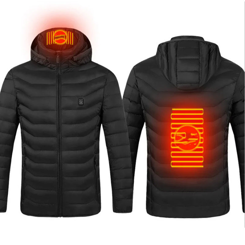 Stay Warm This Winter with Our USB Electric Heated Jacket - Perfect for Outdoor Adventures!
