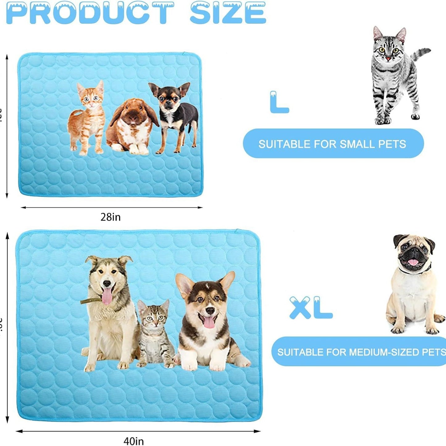 Cats and Dogs Cooling Mat