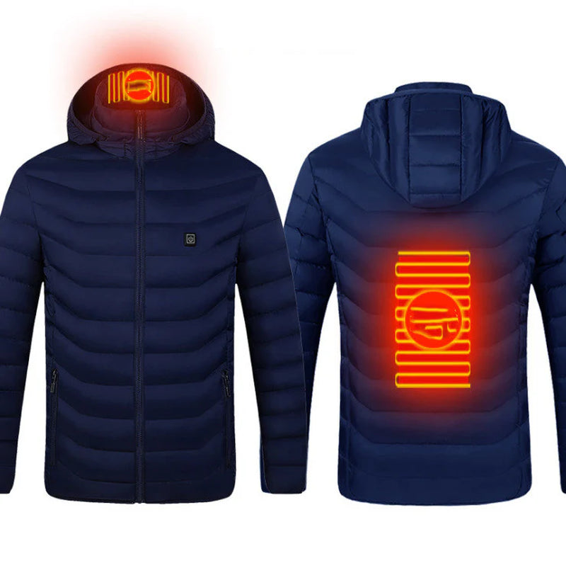 Stay Warm This Winter with Our USB Electric Heated Jacket - Perfect for Outdoor Adventures!