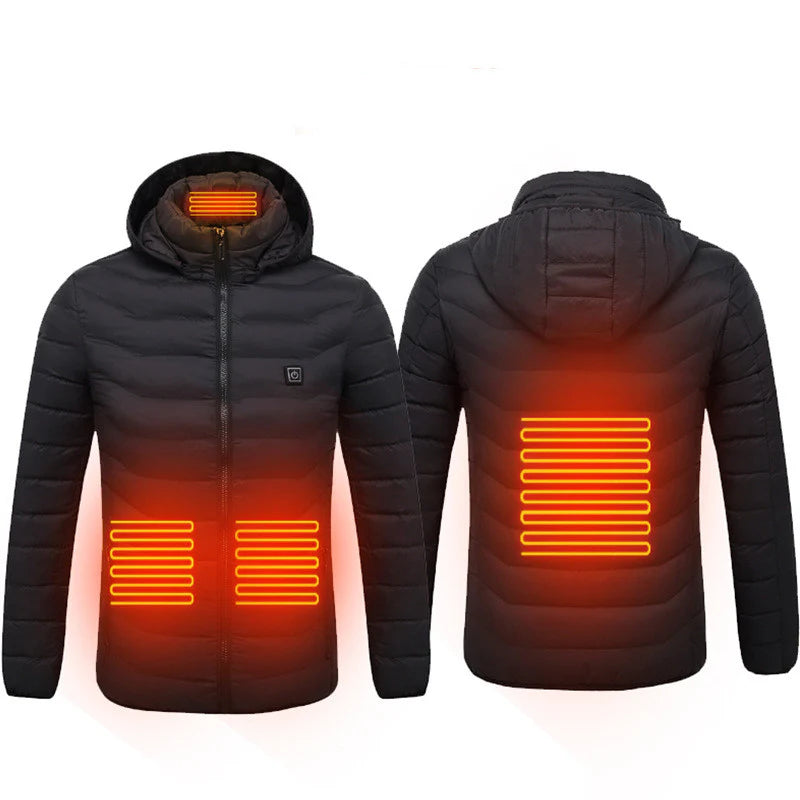 Stay Warm This Winter with Our USB Electric Heated Jacket - Perfect for Outdoor Adventures!